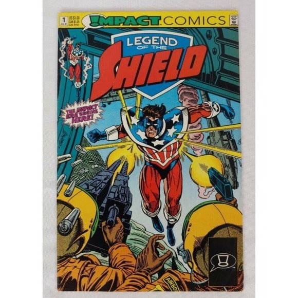 Impact Comics Book Lot,The Comet #1, The Web #1 and #3, The Shield #1 Mixed Lot - Picture 7 of 12